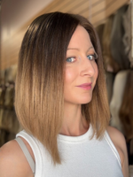 Zelda 12" | Brunette Human Hair Wig - Image 4