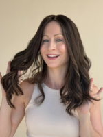 Chantal 16" | Brunette Human Hair Wig - Image 6