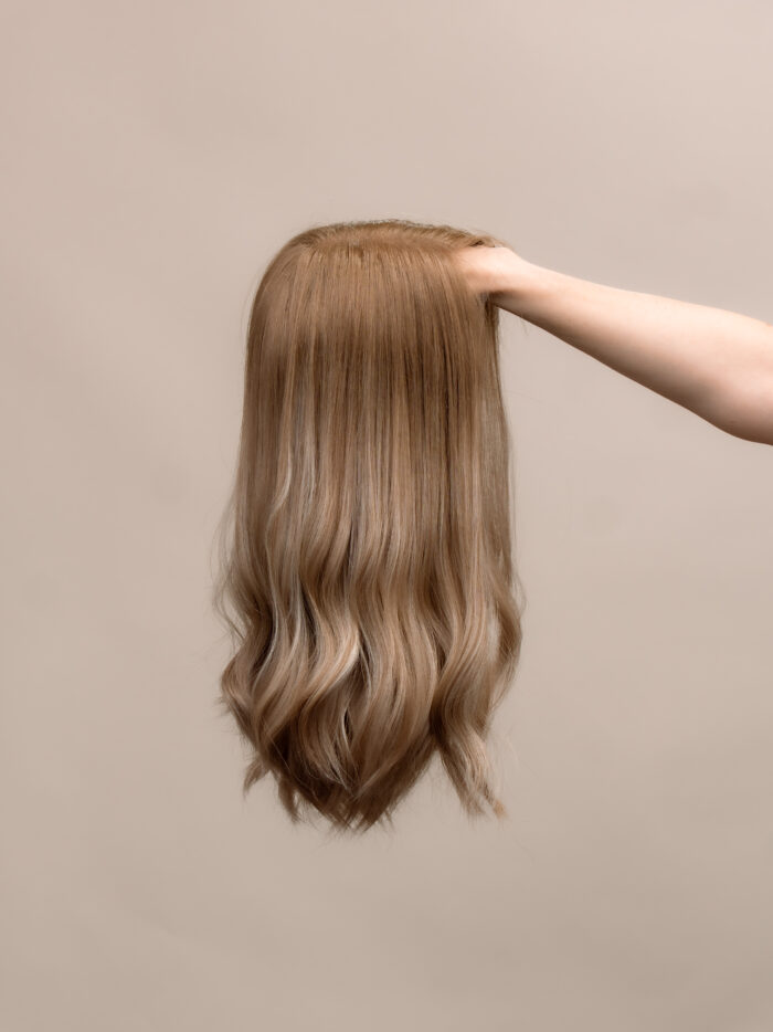 Paris 18" | Blonde Human Hair Wig - Image 4