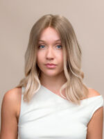 Sandy 16" | Blonde Human Hair Wig - Image 2