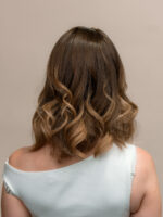 Zelda 14" | Brunette Human Hair Lace Topper - Image 5