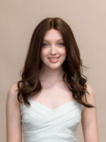 Aria 20" |  Brunette Human Hair Wig