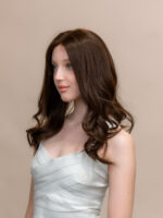 Aria 20" |  Brunette Human Hair Wig - Image 3