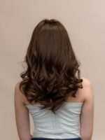 Aria 20" |  Brunette Human Hair Wig - Image 4