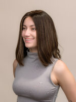 Lexie 14" | Brunette Human Hair Wig - Image 3