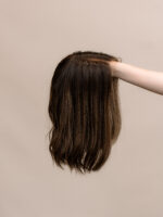 Lexie 14" | Brunette Human Hair Wig - Image 5