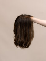 Lexie 14" | Brunette Human Hair Wig - Image 4