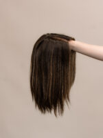 Sienna 14" | Brunette Human Hair Wig - Image 5