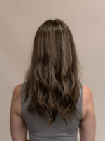 Anastasia 18" | Brunette Human Hair Lace Topper - Image 4
