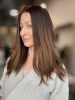 Persia 18" | Brunette Human Hair Wig - Image 6