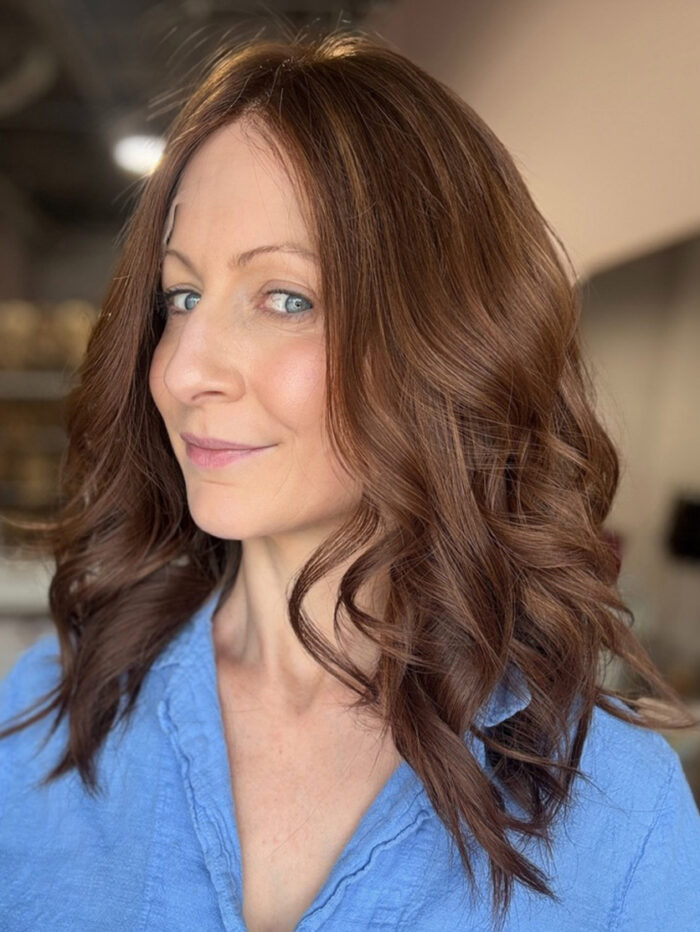 Scarlett 16" | Brunette Human Hair Wig - Image 5