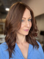 Scarlett 16" | Brunette Human Hair Wig - Image 3