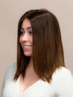 Persia 16" | Brunette Human Hair Wig - Image 2