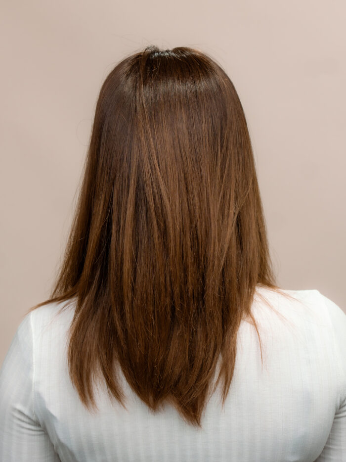 Persia 16" | Brunette Human Hair Wig - Image 3