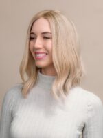 Honey 12" | Blonde Human Hair Wig - Image 3