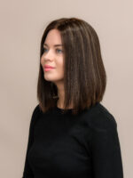 Milan 12" | Brunette Human Hair Wig - Image 3