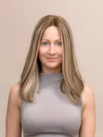 Rose 16" | Brunette Human Hair Wig - Image 2