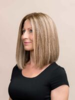 Rose 12" |  Brunette Human Hair Wig - Image 2