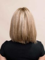 Rose 12" |  Brunette Human Hair Wig - Image 3