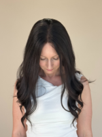 Onyx 20" | Black Human Hair Wig - Image 7