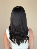 Onyx 20" | Black Human Hair Wig - Image 8