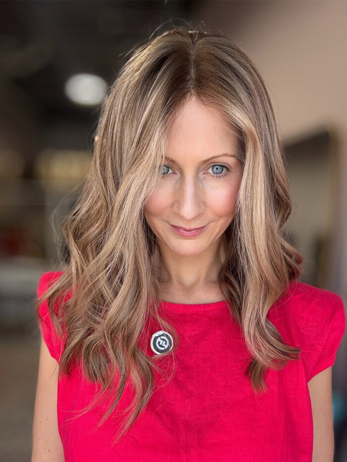 Rose 16" | Brunette Human Hair Wig - Image 6