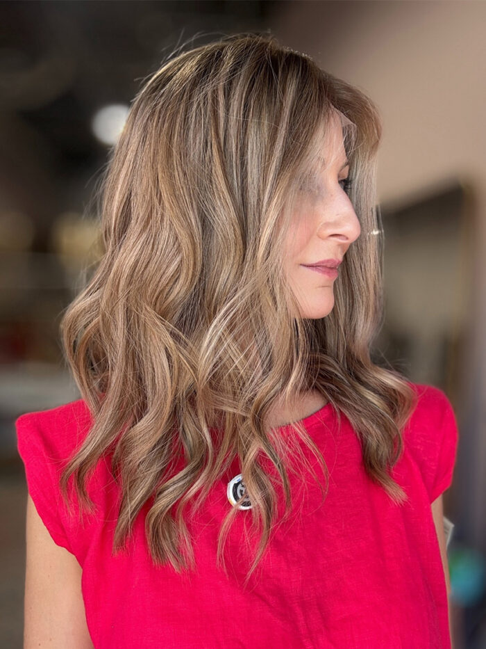Rose 16" | Brunette Human Hair Wig - Image 7