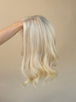 Blanche 16" | Fully Hand Tied Human Hair Wig - Image 8
