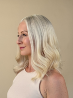 Blanche 16" | Fully Hand Tied Human Hair Wig - Image 3