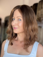 Cinnamon 12″ | Brunette Wavy Human Hair Wig - Image 4