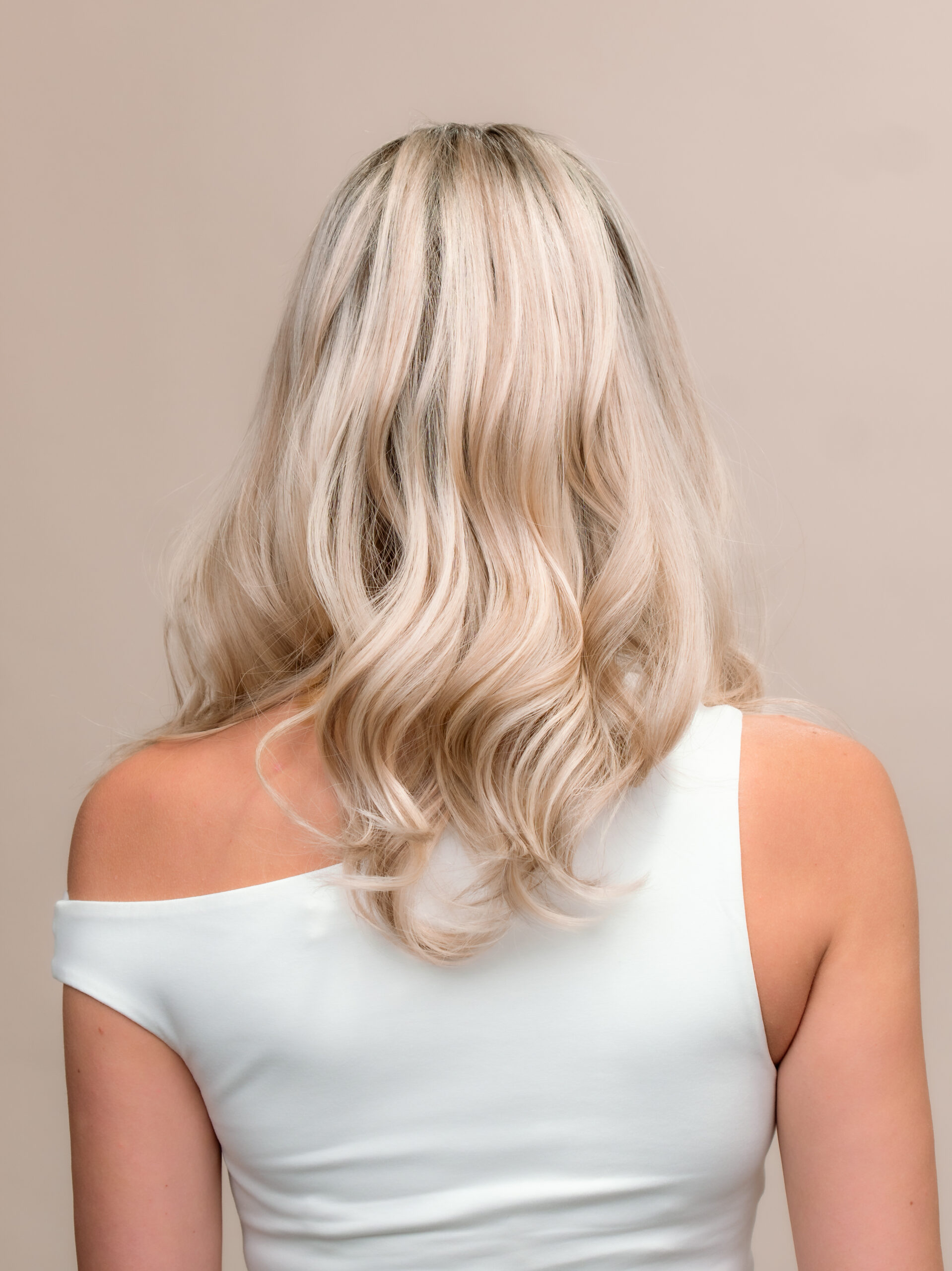 DNZ01463 Chloe 18" | Blonde Human Hair Wig - Image 3