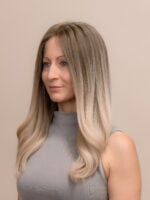 Sandy 20" | Blonde Human Hair Wig - Image 2