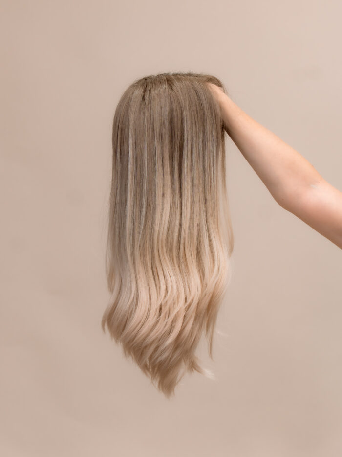 Sandy 20" | Blonde Human Hair Wig - Image 4