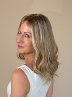 Gisele 16" | Blonde Human Hair Lace Topper - Image 5