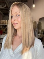 Honey 16" | Blonde Human Hair Wig - Image 4