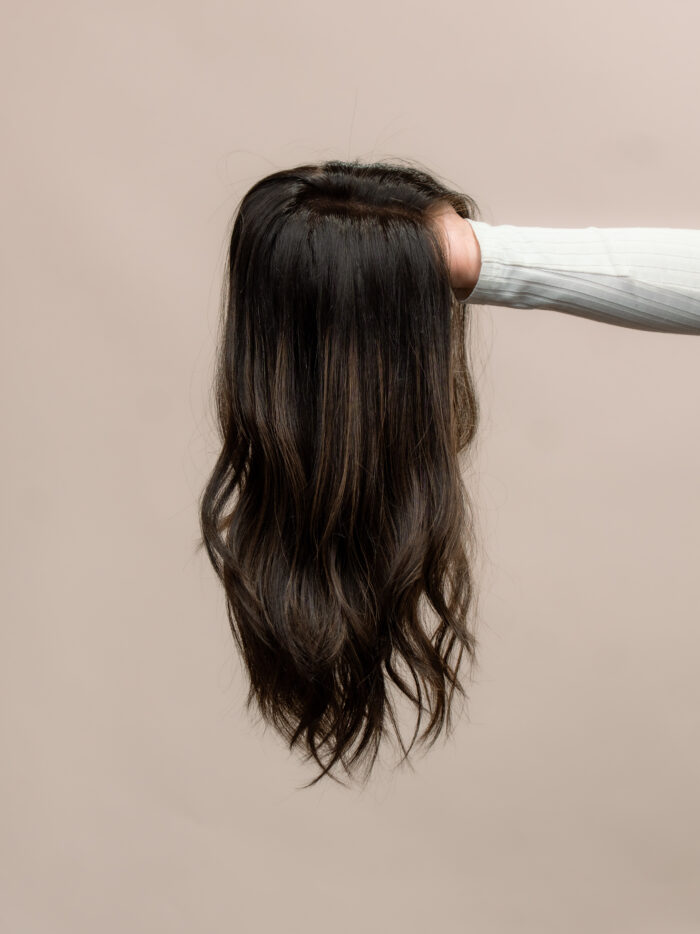 Jewel 18" | Fully Hand Tied Human Hair Wig - Image 4