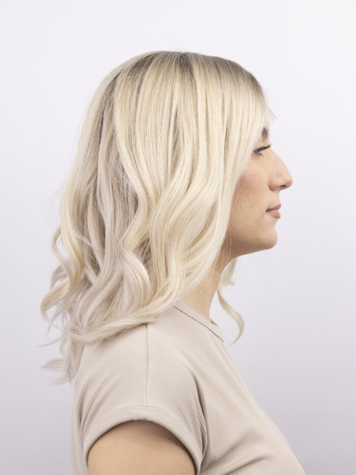 Dia 16" | Fully Hand Tied Human Hair Wig - Image 4