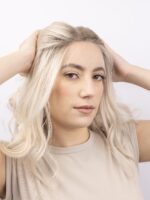 Dia 16" | Fully Hand Tied Human Hair Wig - Image 2