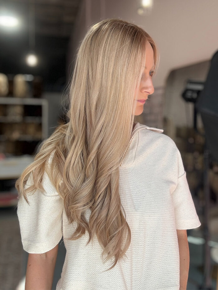 Honey 22" | Blonde Human Hair Wig - Image 3
