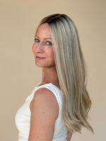 Candy 20" |  Blonde Human Hair Lace Topper - Image 3