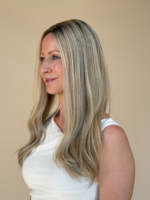 Candy 20" |  Blonde Human Hair Lace Topper - Image 2