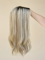 Candy 20" |  Blonde Human Hair Lace Topper - Image 5