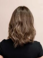 Anastasia 12" | Brunette Human Hair Lace Topper - Image 4