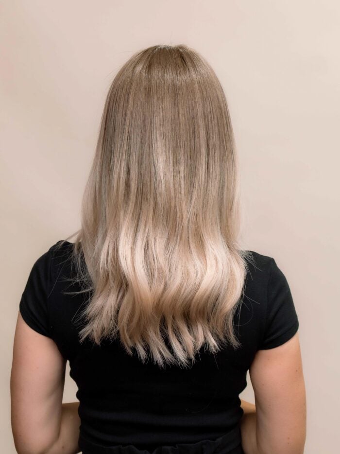 Taylor 18″ | Brunette Human Hair Lace Topper - Image 3