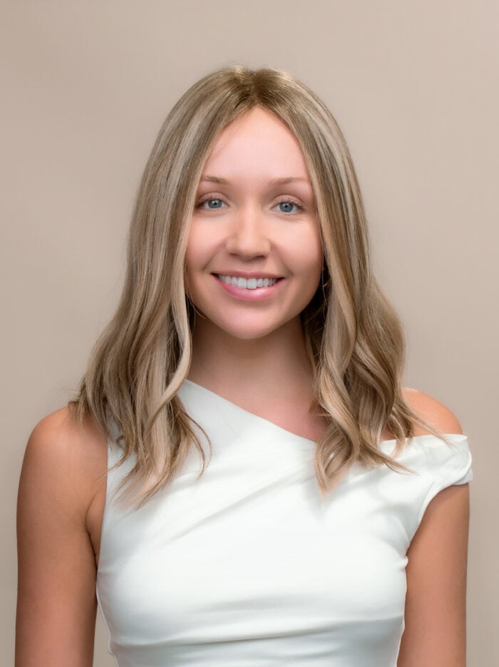 Rose 18" | Fully Hand Tied Human Hair Wig - Image 1