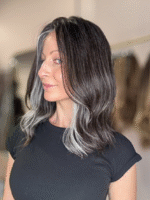 Raven 14" | Fully Hand Tied Human Hair Wig - Image 9