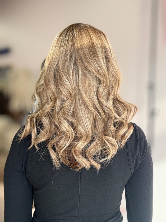 Rose 18" | Fully Hand Tied Human Hair Wig - Image 6