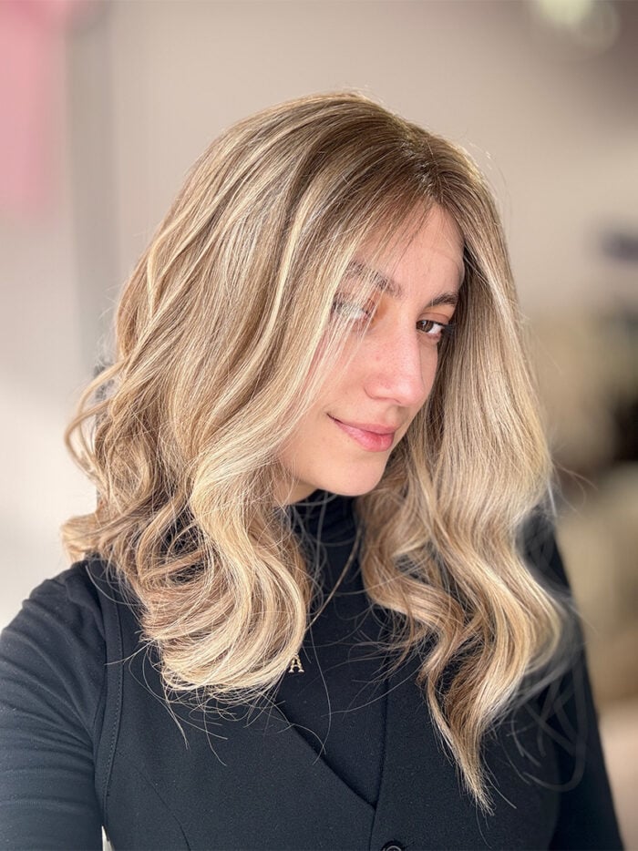 Rose 18" | Fully Hand Tied Human Hair Wig - Image 3