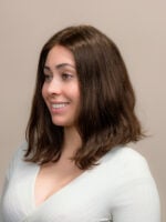 Celine 14" | Brunette European Human Hair Wig - Image 2