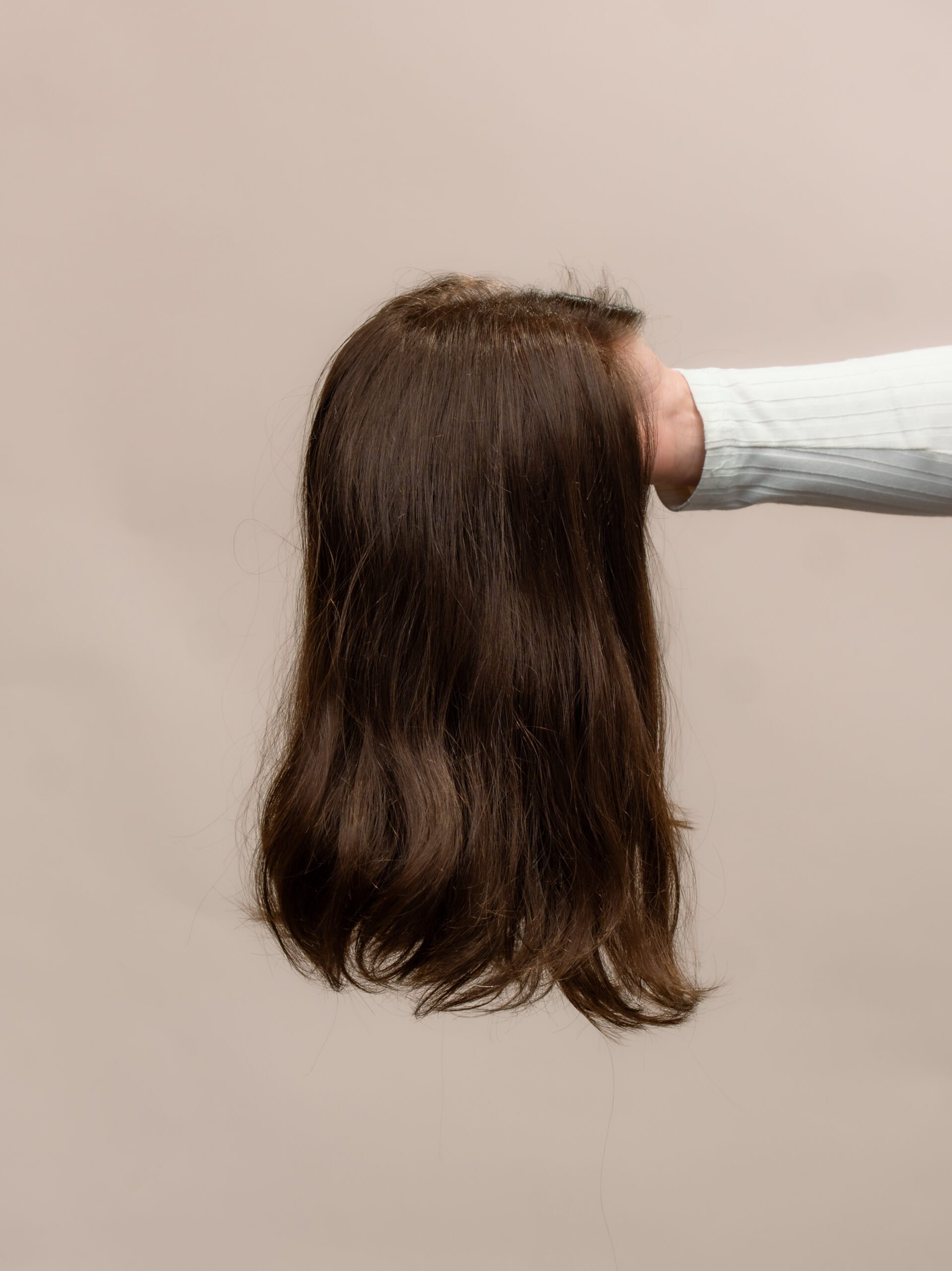 DNZ01330 Celine 14" | Brunette European Human Hair Wig - Image 4